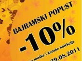 Bajramski popust - 10%! 